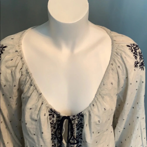 Zara Basics Boho Embroidered Festival Tunic NEW - Picture 3 of 8